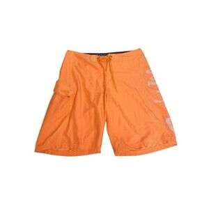 Salt Life SLX-QD Board Shorts Men Size 32 Orange  Quick Dry Fishing Beach New